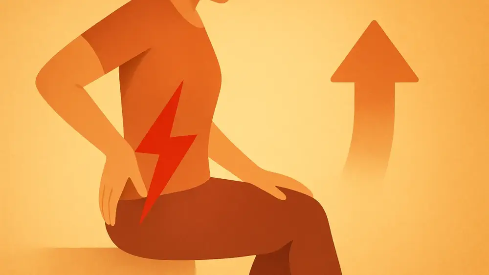 Dores ao Sentar e Levantar: O Que o Corpo Está Indicando