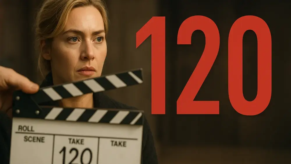 Kate Winslet repetiu cena 120 vezes