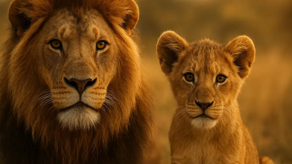 O Segredo Disney: Simba e Mufasa e Suas Expressões REAIS!