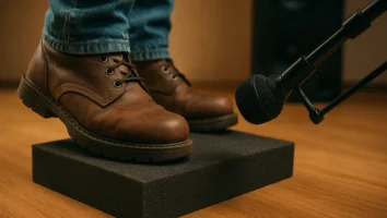 Como criam sons de passos no Foley?