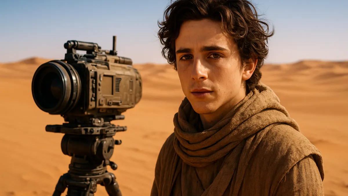 Duna Parte 2: Curiosidades das Filmagens no Deserto com Timothée