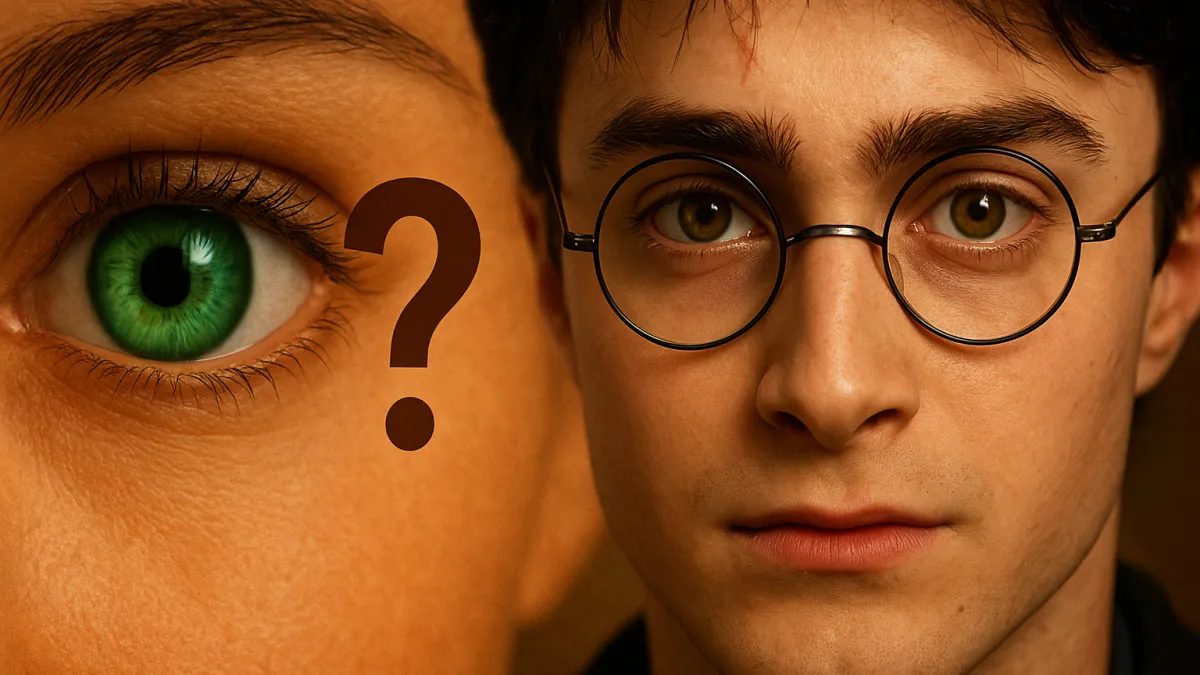 Harry Potter: por que os olhos não são verdes?