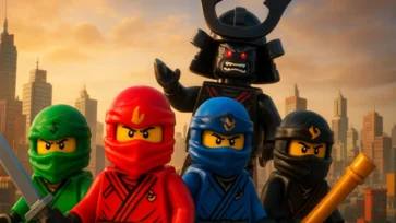 Lego Ninjago: O Filme – Ninjas Protegem a Cidade de Garmadon