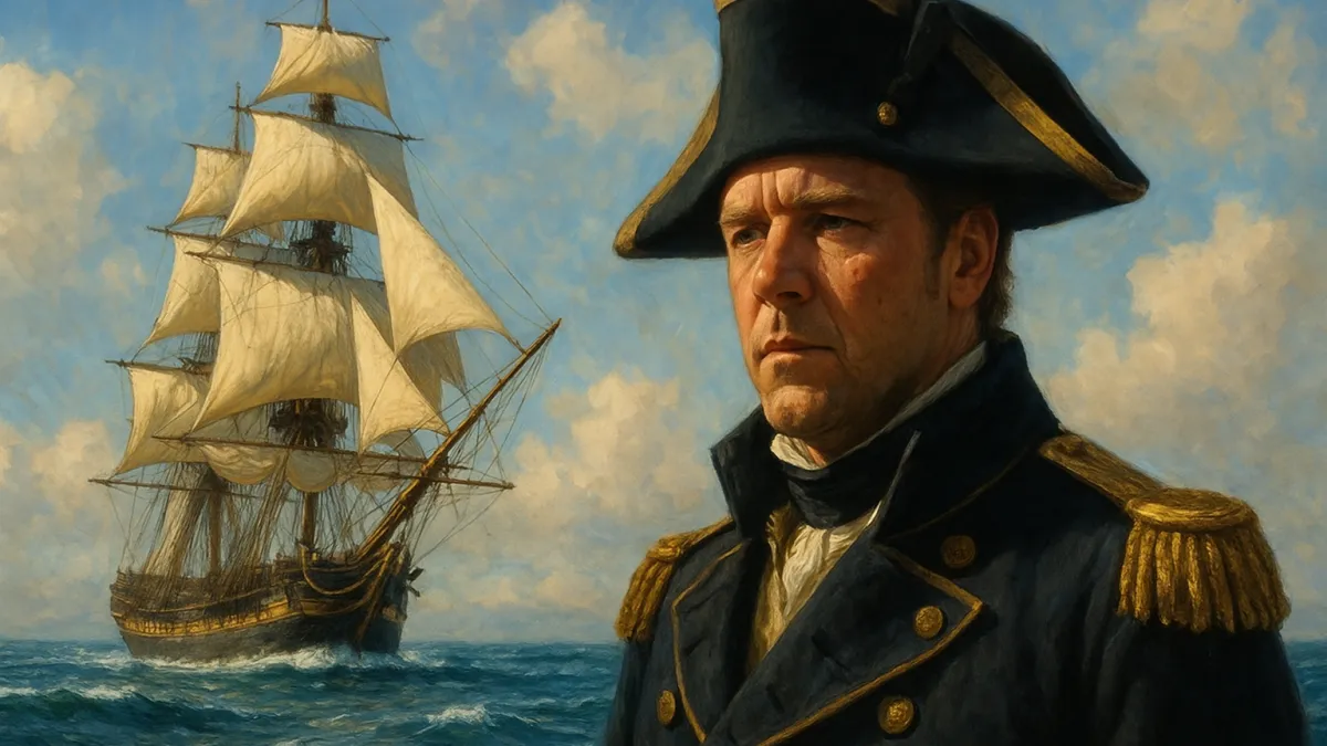 Mestre e Comandante Russell Crowe Peter Weir naval épico
