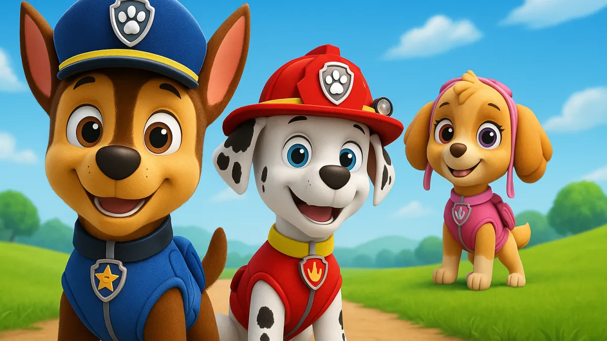 Patrulha Canina Keith Chapman Nickelodeon cachorros resgate missões