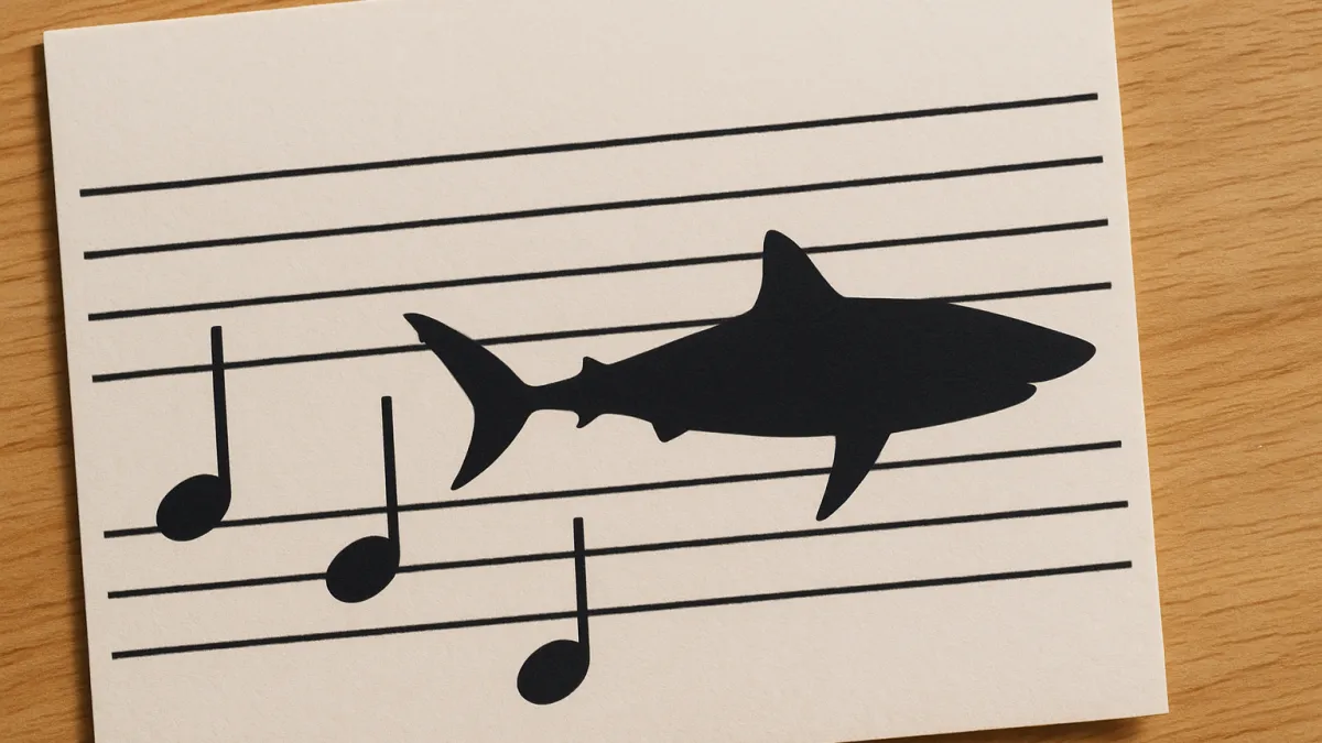 Por que a trilha de Tubarão usa apenas três notas?