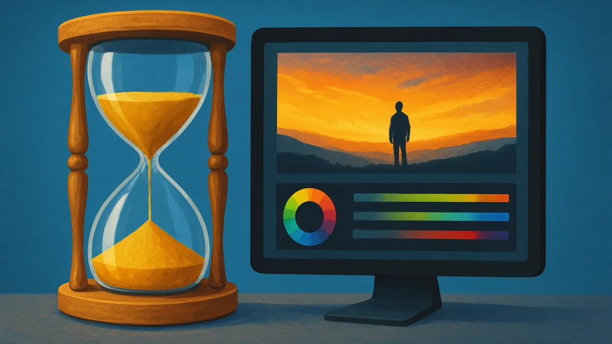 Quanto tempo leva colorir digitalmente um filme?