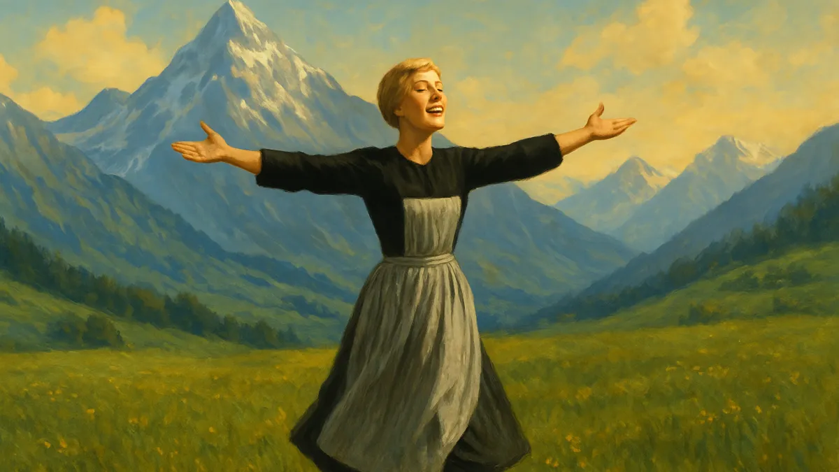 A Noviça Rebelde: Julie Andrews e a magia eterna da Áustria