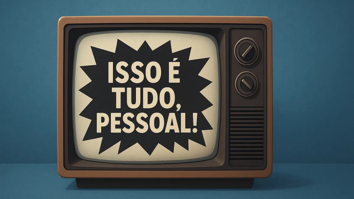 Gaguinho: O Clássico Que Sempre Diz ‘Isso É Tudo, Pessoal!’ na TV!