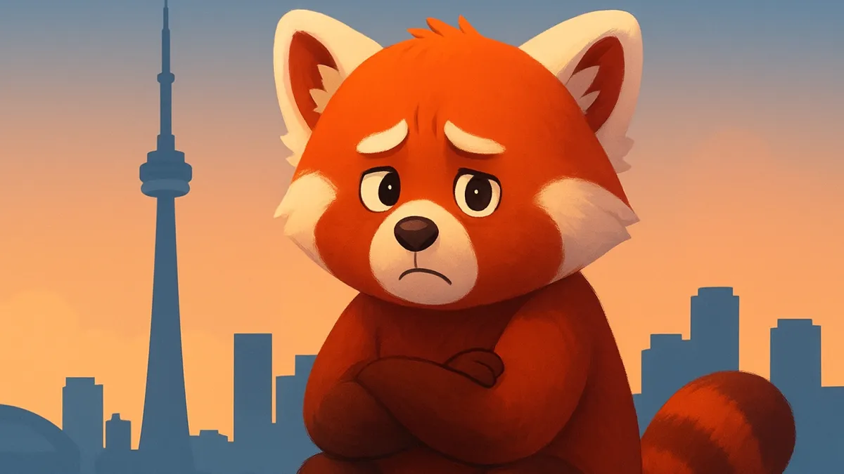 Red: Crescer é uma fera! Panda, puberdade e Toronto da Pixar