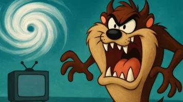 Taz: O Demônio da Tasmânia que criava furacões na TV