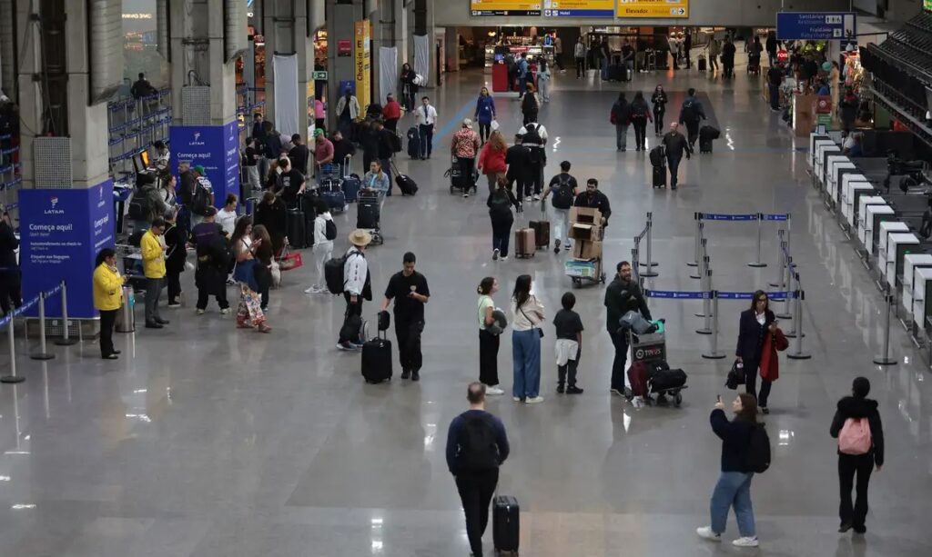 Brasil bate recorde com 25,2 mi de passageiros aéreos no 1º tri