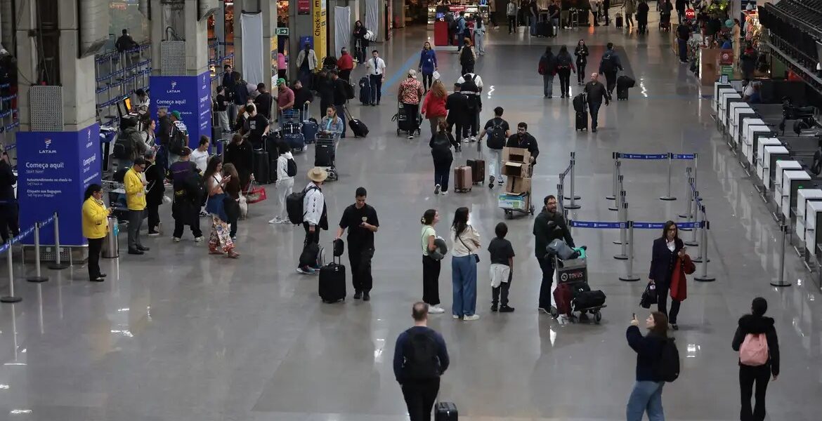 Brasil bate recorde com 25,2 mi de passageiros aéreos no 1º tri