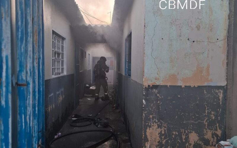 Incêndio no Recanto das Emas é controlado sem feridos