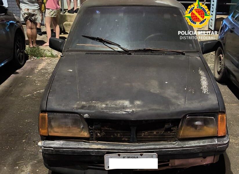 Preso por furto de carro com guincho no Núcleo Bandeirante