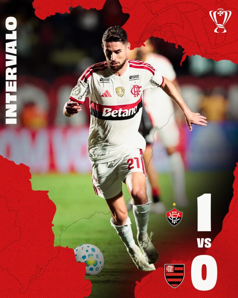 Vitória vence Flamengo no Barradão e avança na Copa do Brasil